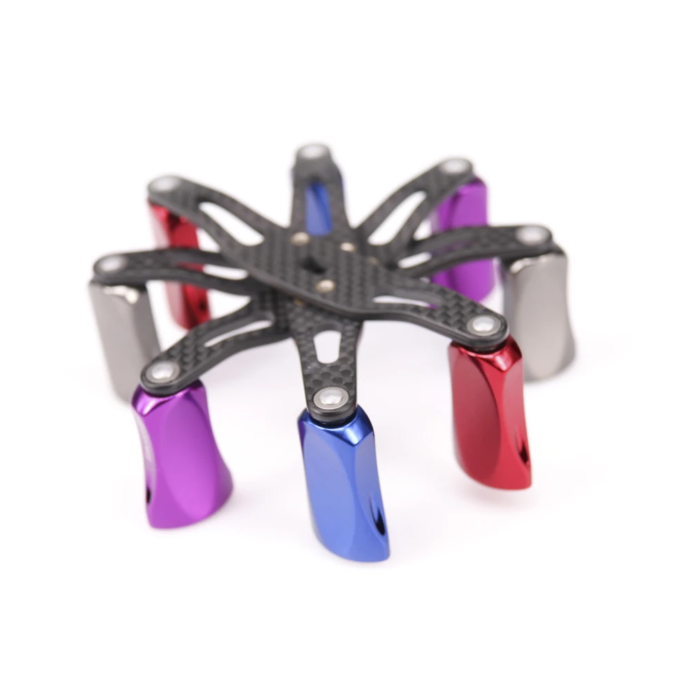 DEUKIO-mango de carrete de pesca de fibra de carbono, perilla de Metal de agarre ultraligero, carrete de reajuste para Baitcasting, accesorios para marca D/S/A - imagen 4