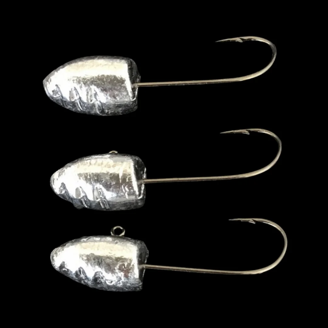 Swolfy Jig Head Bola Redonda – 7g y 10g para pesca con vinilo - imagen 2