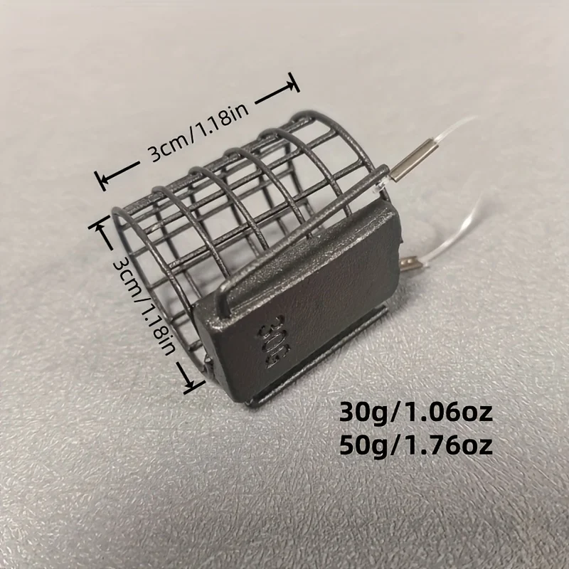 Bolsa de regalo de Navidad aleatoria, juego de plomo de pesca de carpa europea para mar/lago, equipo de pesca con fondo, liquidación de hielo, invierno, 6 uds. - imagen 5