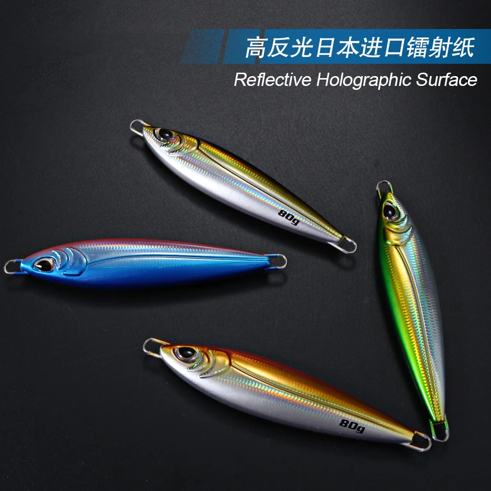 Cabezas de jig Jigging Pro para lubina – Metal fundido vástago largo - imagen 5