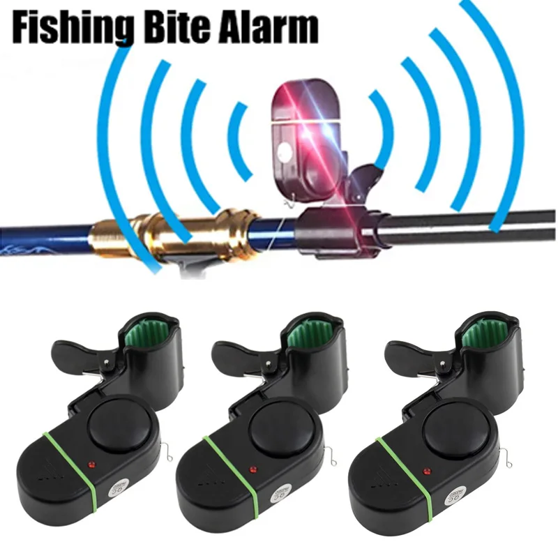 Alarma electrónica de picadura de pescado con luz LED para una fácil detección de anzuelos y instalación de cebo, accesorios de herramientas de pesca portátiles - imagen 2