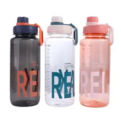 Taza espacial de alta apariencia, taza para beber directa de Fitness, taza de agua deportiva de gran capacidad, hervidor de agua, botella para beber