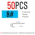 50pcs  Size 8