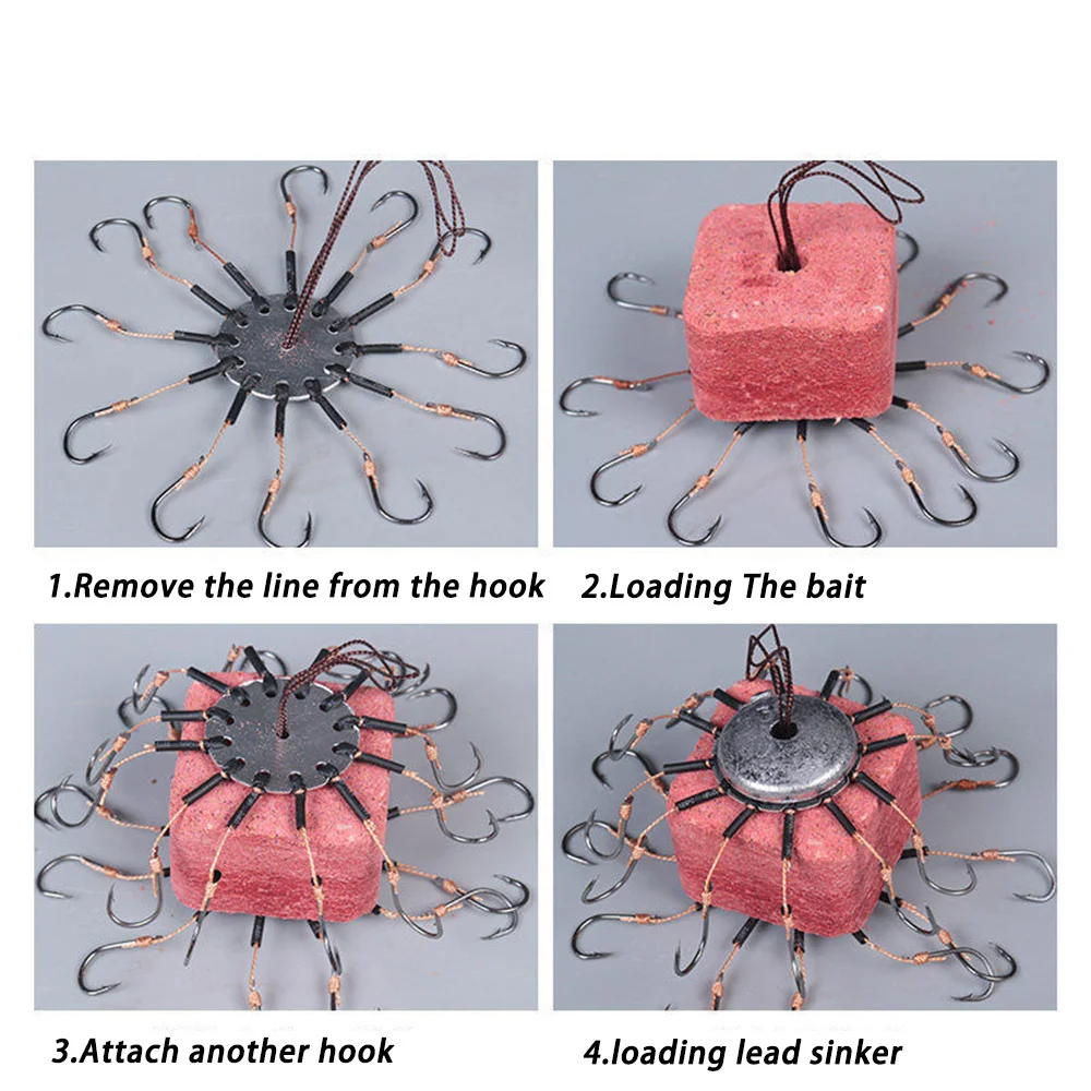 Señuelo de pesca afilado para evitar líneas de bobinado, gancho de explosión de 30-40g, plomo, aparejos de Carpe, 2 unids/lote, 2022 - imagen 5