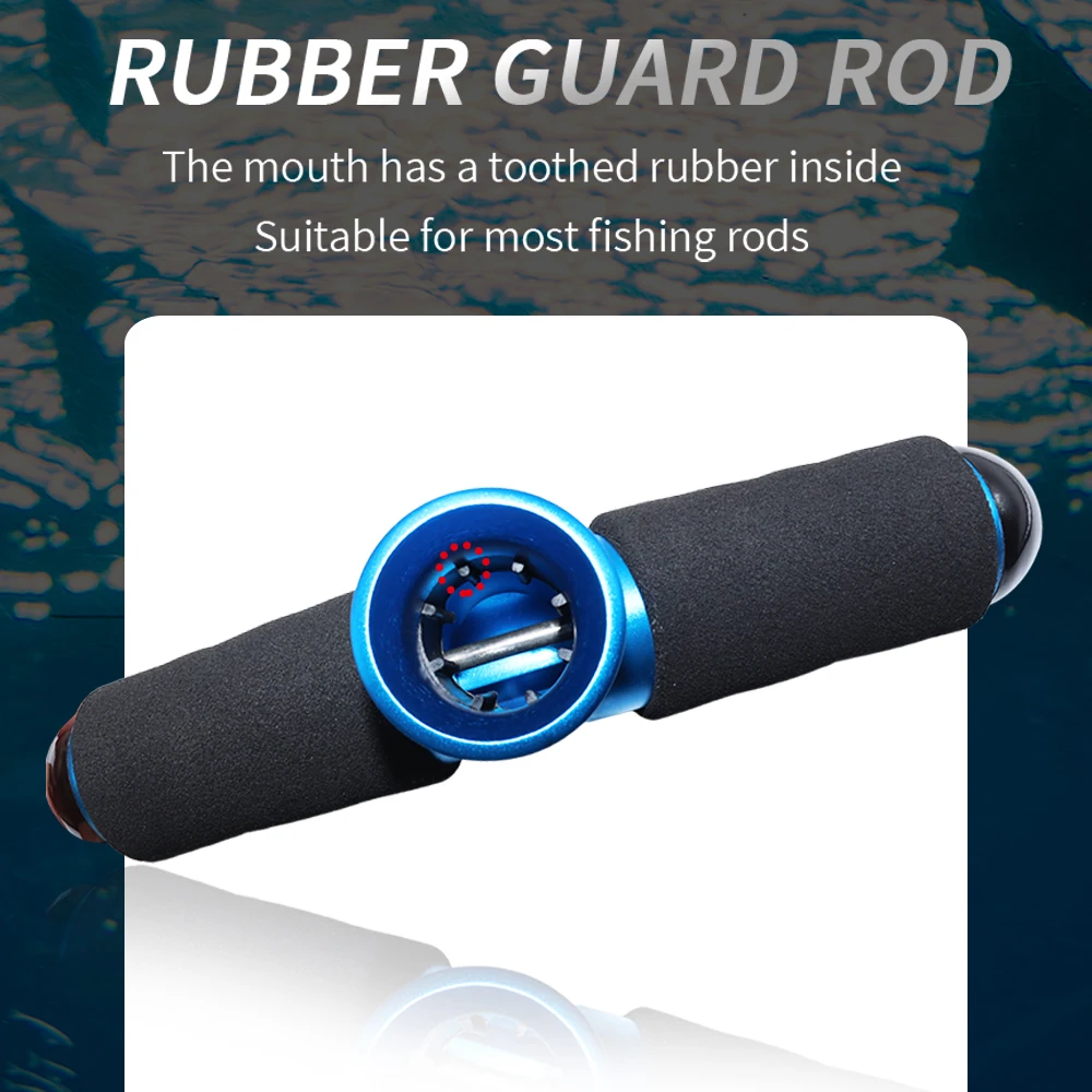 ZYZ, 1 unidad, cinturón para el vientre, herramientas de soporte para caña de pescar, soporte para caña de aleación de aluminio reforzado, herramienta de soporte para caña de pescar para barco - imagen 4