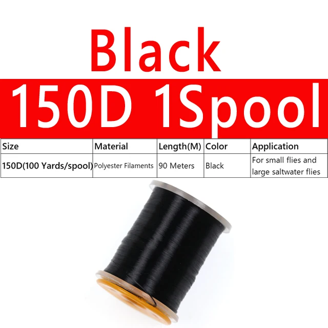 1PC 150D Black