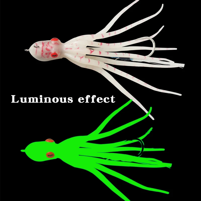 Topline-señuelo de arrastre de mar profundo, cabeza de resina de hundimiento rápido, falda de silicona de calamar de pulpo para cebo Wahoo de atún, 60g, 110g, 150g, 200g - imagen 3