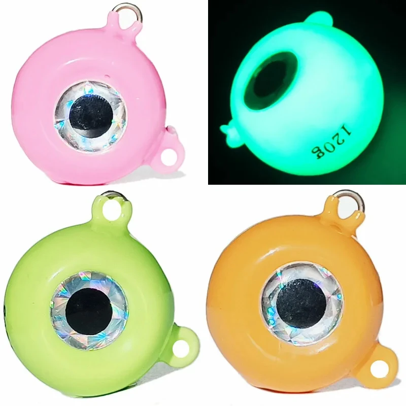 Señuelo Inchiku Jig luminoso de metal para jigging en barco - imagen 3