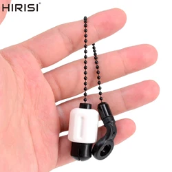 Hirisi-bobinas de pesca de carpa, indicador de caída, cadena de latón para alarmas de pesca, indicador de mordida B2029, accesorios de pesca