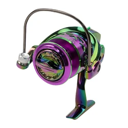 Carrete de pesca multirrodamiento 5.2:1 alta velocidad