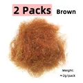 2 bags Brown