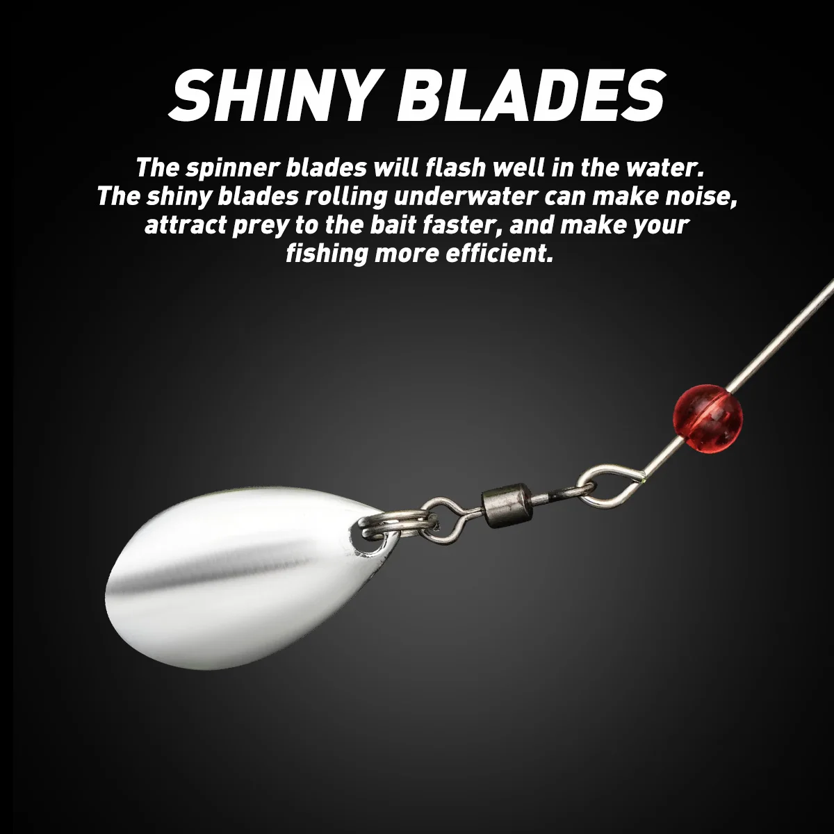 Spinnner-señuelo de pesca para lubina, cebo de alambre de 7g, Spinner de Metal, Buzzbait, Swimbait, Kit de plantilla de gancho, falda, peche para cebo de pesca - imagen 3