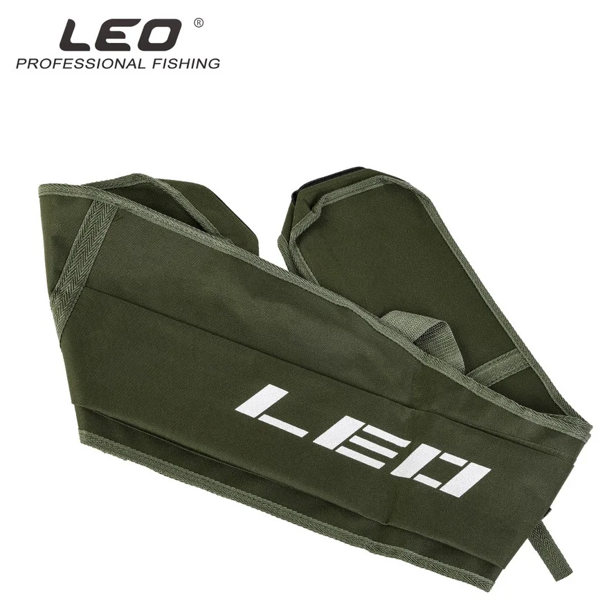 LEO-bolsa portátil para caña de pescar de 1,2 M, bolsa de transporte plegable para caña de pescar, bolsa de almacenamiento para herramientas de pesca, funda para carrete, bolsas para equipo de pesca, 1 capa - imagen 5