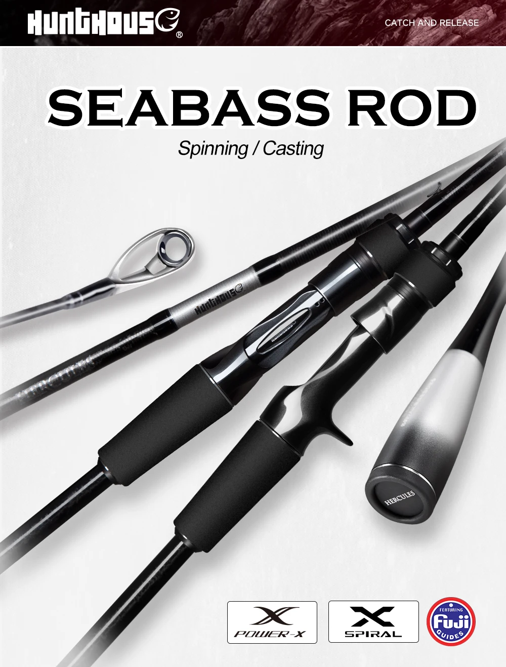 cañas de pesca y señuelos