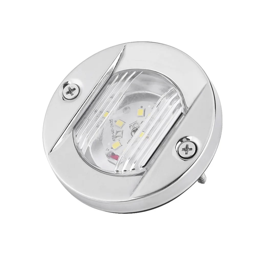 Luz de navegación LED 12V acero inoxidable para barcos - imagen 3