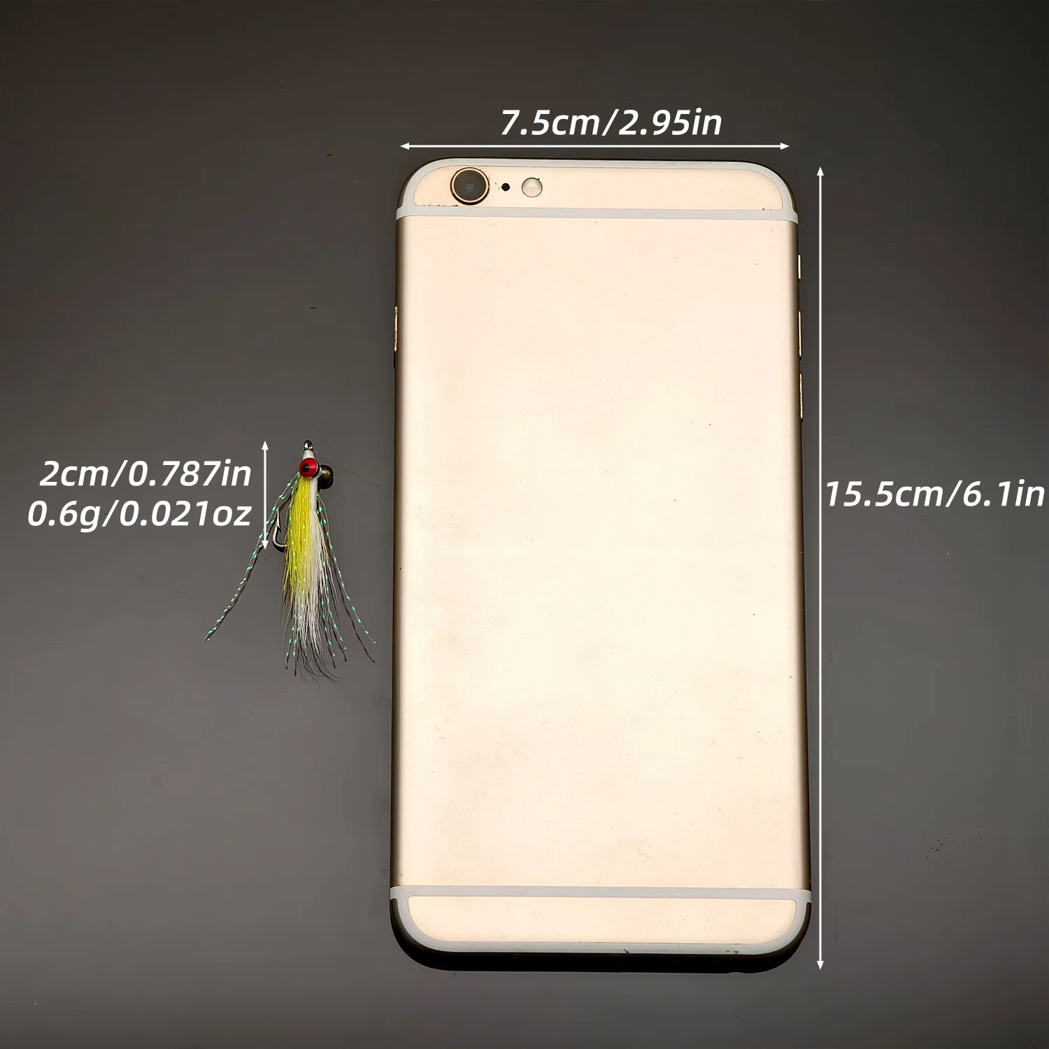 ANFS 4 unids/caja Kit de moscas de pesca con mosca-Crazy Charlie moscas agua salada pesca de agua dulce serpentinas señuelo cebo para trucha marina lubina - imagen 5