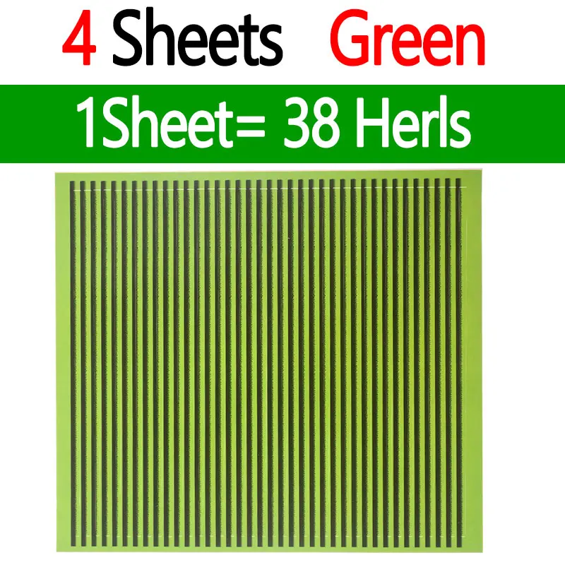 4 Sheets Green