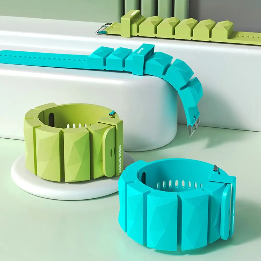 Pulsera de peso ajustable para muñeca, correa de muñeca ponderada de silicona para Yoga, respetuosa con la piel, equipo de Fitness con soporte de peso a prueba de sudor - imagen 4