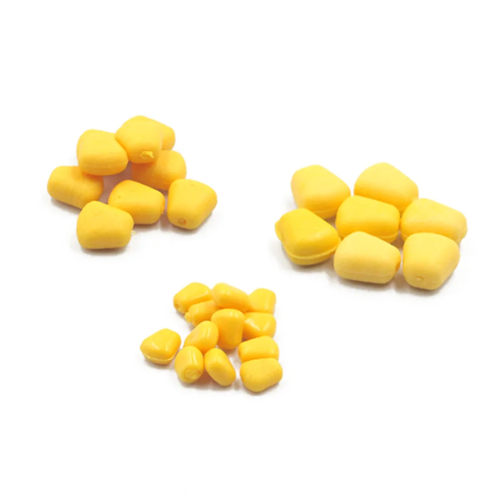 12 Uds. Cebo de pesca de carpa con forma de maíz, cebo Artificial falso, Boilies de cebo de maíz flotantes emergentes para aparejos de carpa, accesorios alimentadores de cebo - imagen 3