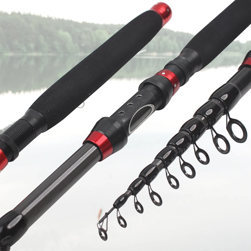 Postes cortos y postes telescópicos tienen ventajas como flexibilidad, alta sensibilidad, fácil portabilidad y alta resistencia a la tracción - imagen 3