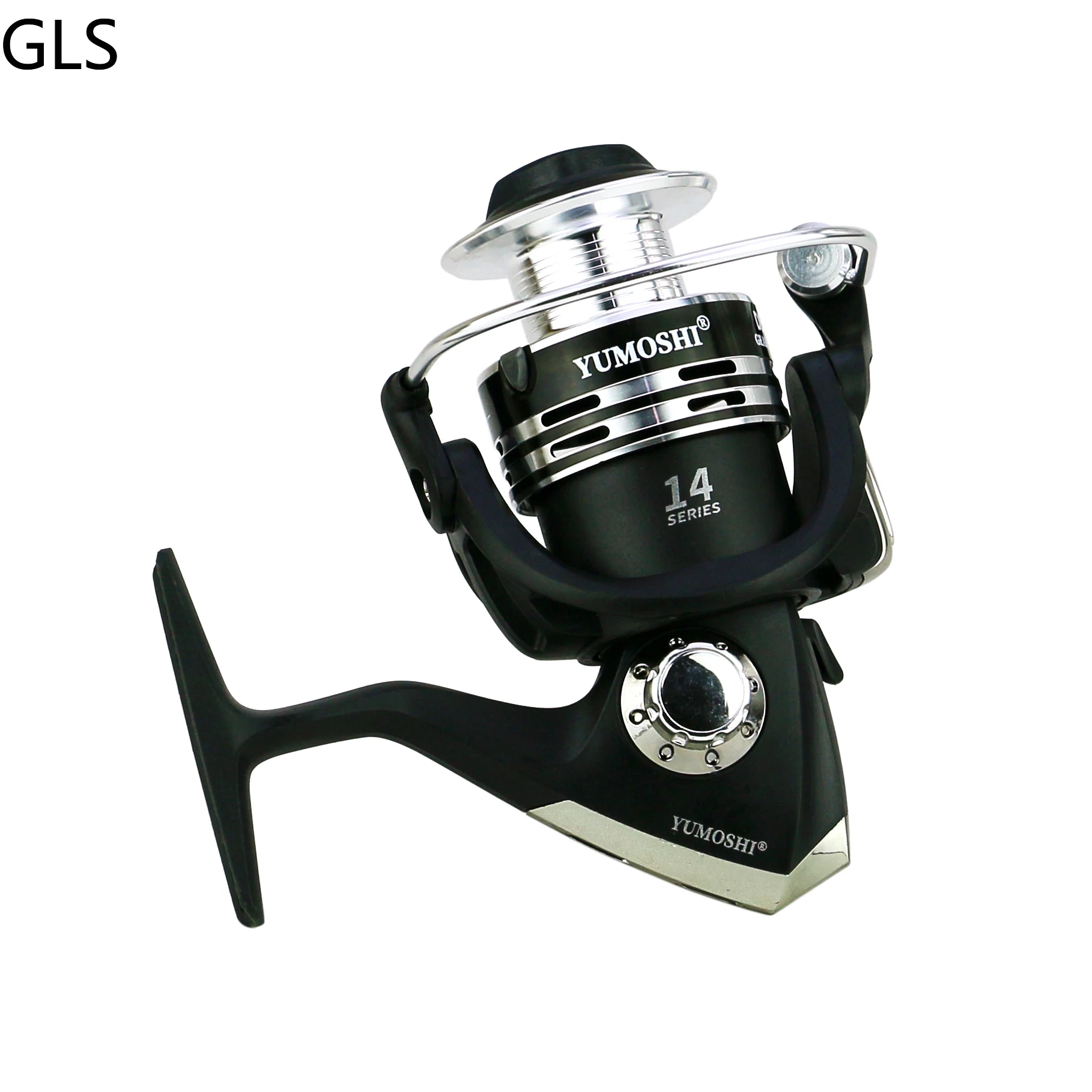 GLS-carrete de pesca giratorio de Metal resistente al desgaste, rueda de pesca de alta velocidad, relación de engranaje 1000: 1, serie DS 7000-5,5, nuevo - imagen 5