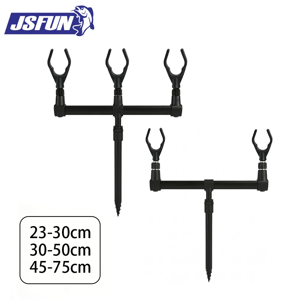 JSFUN Soporte multicaña para carpa telescópica ajustable con pica - imagen 2