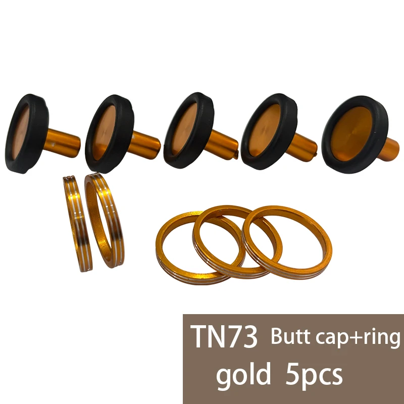 Butt Cap Ring Gold
