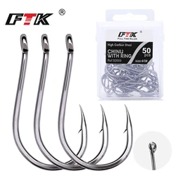 FTK Jig Head para pesca de carpa en agua dulce - anzuelos resistentes