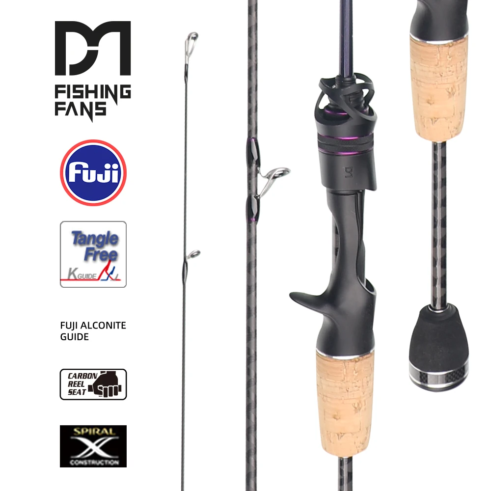 FishingFans Fuji Alconite UL – Caña ultraligera punta sólida trucha