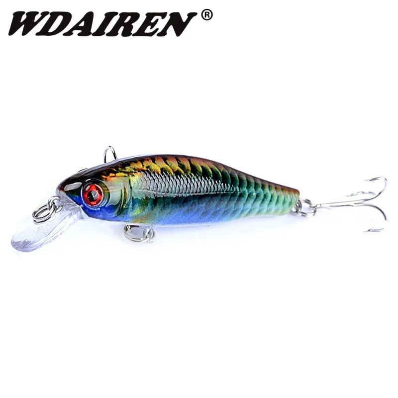 Señuelo duro Wobbler Minnow 8,5 cm – Crankbait con anzuelos triples