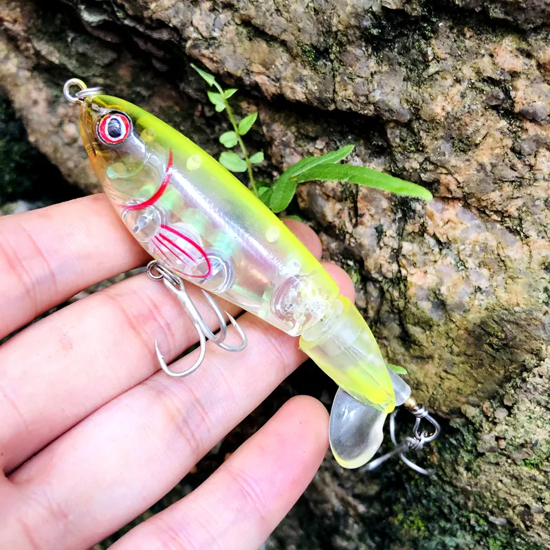 GREENSPIDER-Señuelos de Pesca con hélice Topwater, cebo Artificial de 97mm y 14g, Plopper duro, cola giratoria suave, aparejos de Pesca - imagen 5