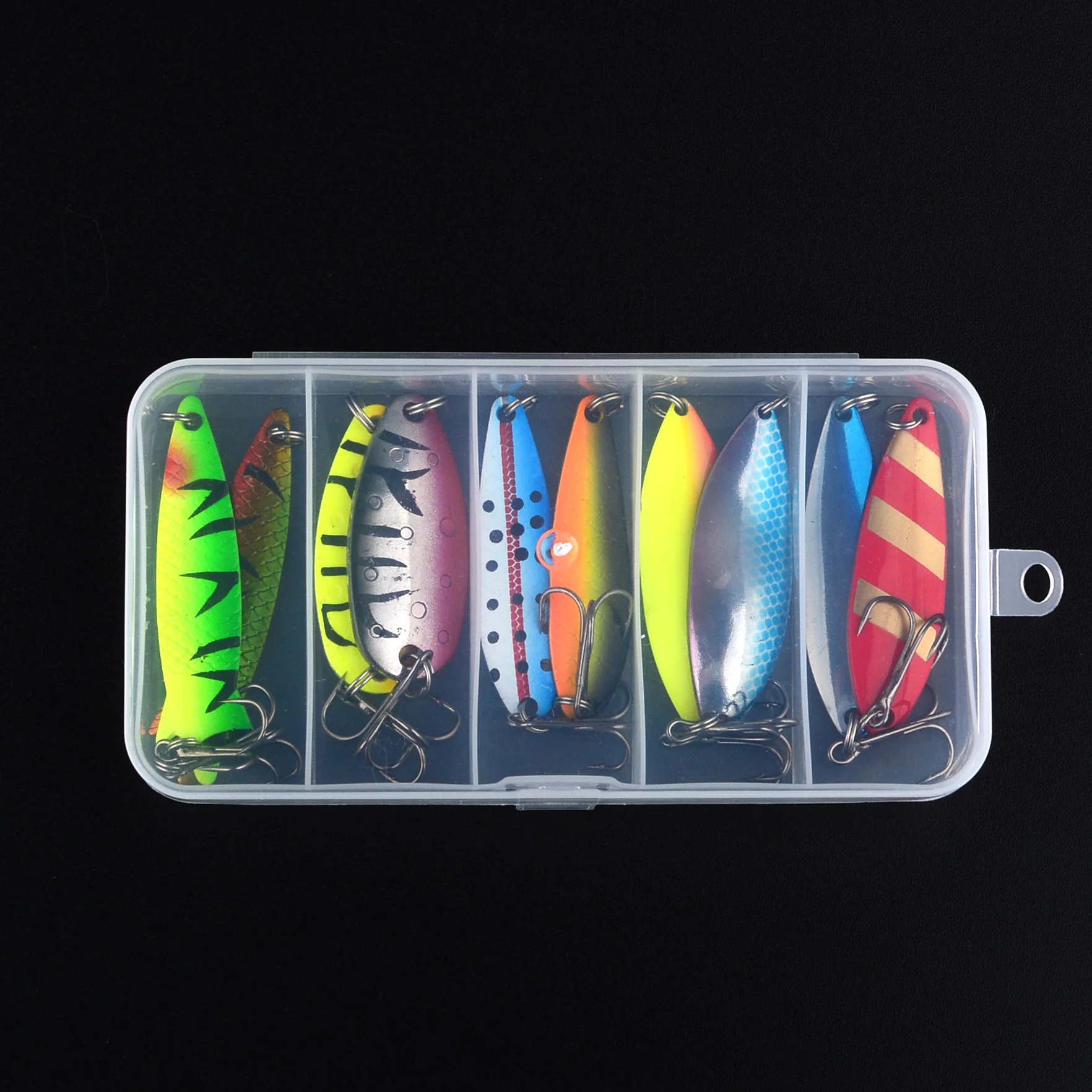 Cucharas de pesca metálicas para trucha y lubina - imagen 3