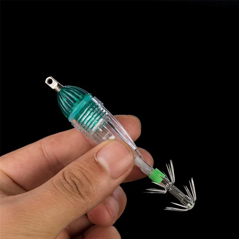 Luz para pesca submarina de calamar mini gancho antorcha - imagen 3