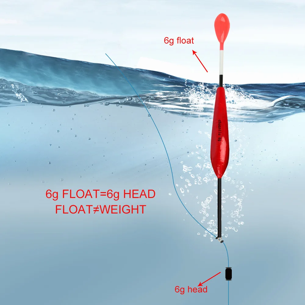 Flotador de Pesca rocoso, accesorios de Pesca de cola dura, flotador de mar de gran flotabilidad, fuerte y llamativo, 10 piezas por juego - imagen 3