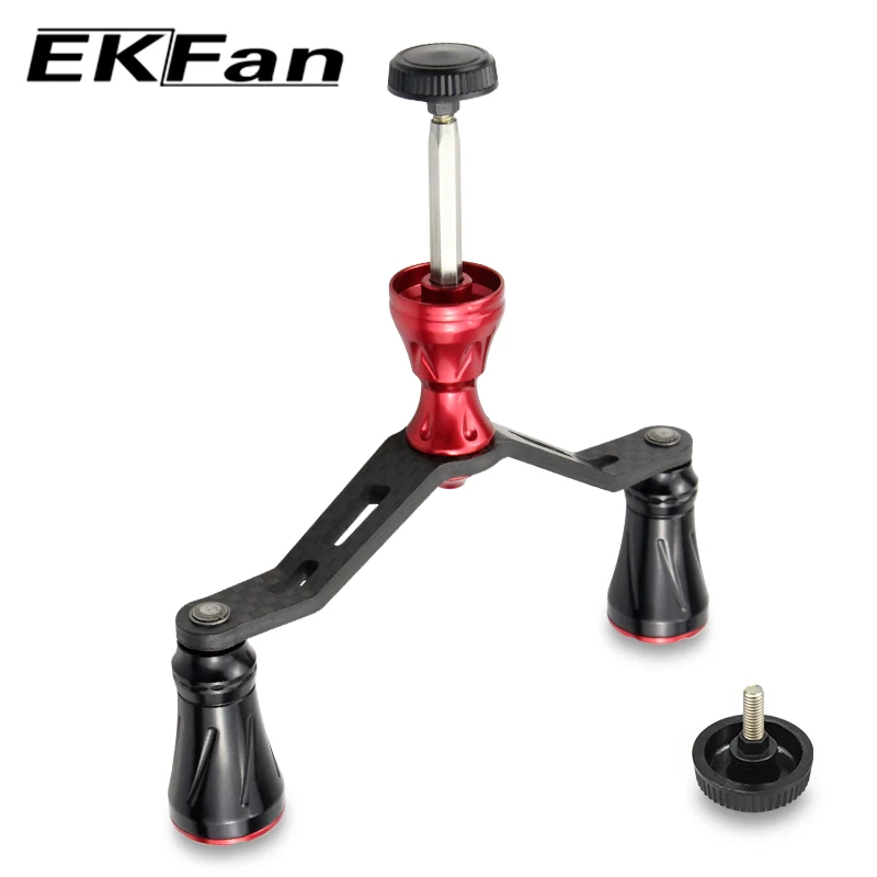 EKfan-eje Hexagonal adecuado para accesorios de aparejos de carrete de pesca giratorio DAI, mango de carrete de pesca de carbono de 90MM - imagen 5