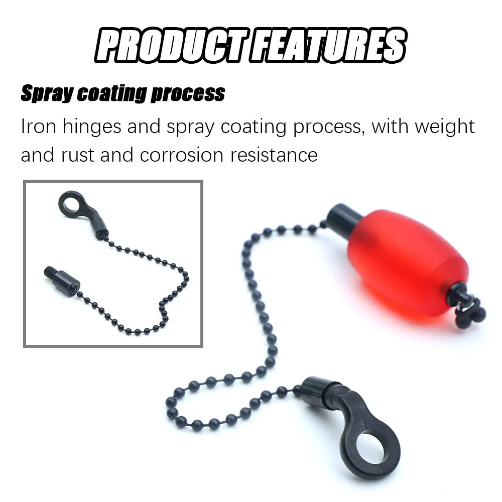 Pesca de carpa Swinger, bobinas de caña de pescar, cadena de acero, indicador de alarma de picadura de pescado para carpa, accesorios de pesca gruesa, aparejos - imagen 4