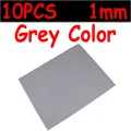 10PCS 1mm Grey
