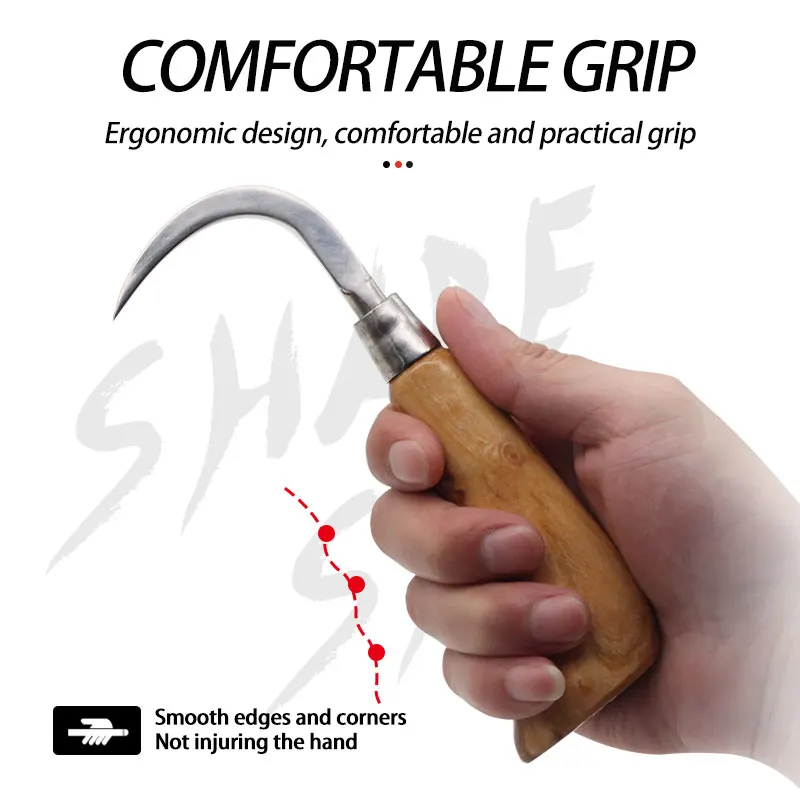 Herramientas de pesca de acero inoxidable, gancho de agarre para peces al aire libre, aparejos de pesca de mar - imagen 2