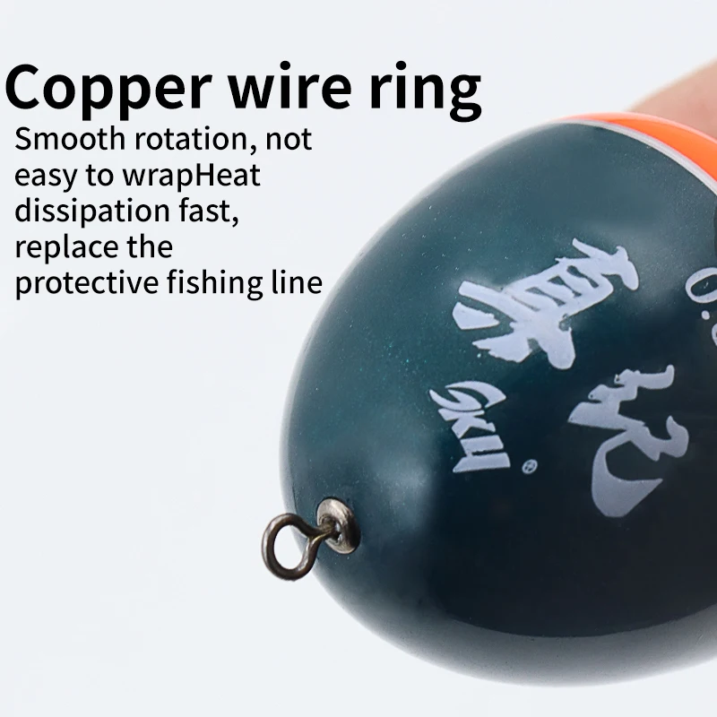 Boya flotante de pesca en el mar, palo luminoso Insertable para pesca nocturna, madera de Paulownia, Océano, Roca, novedad - imagen 4