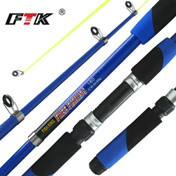 FTK Caña Telescópica de Carbono – Portátil para Pesca