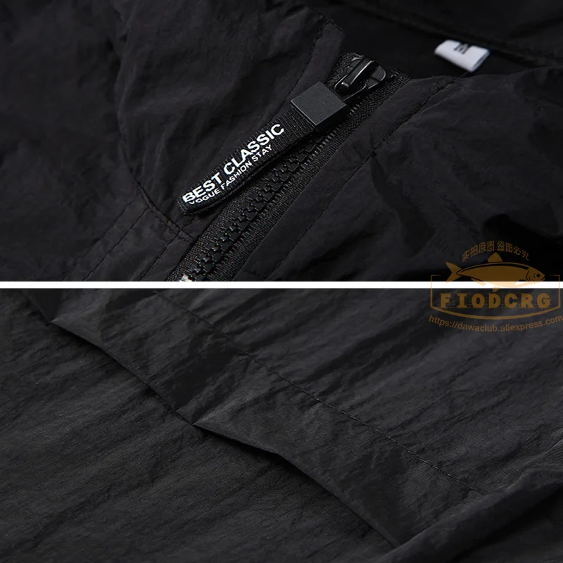 Chaqueta protección solar transpirable manga larga para pesca - imagen 4