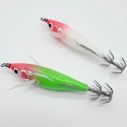 Señuelo luminoso calamar artificial 80mm para pesca marítima