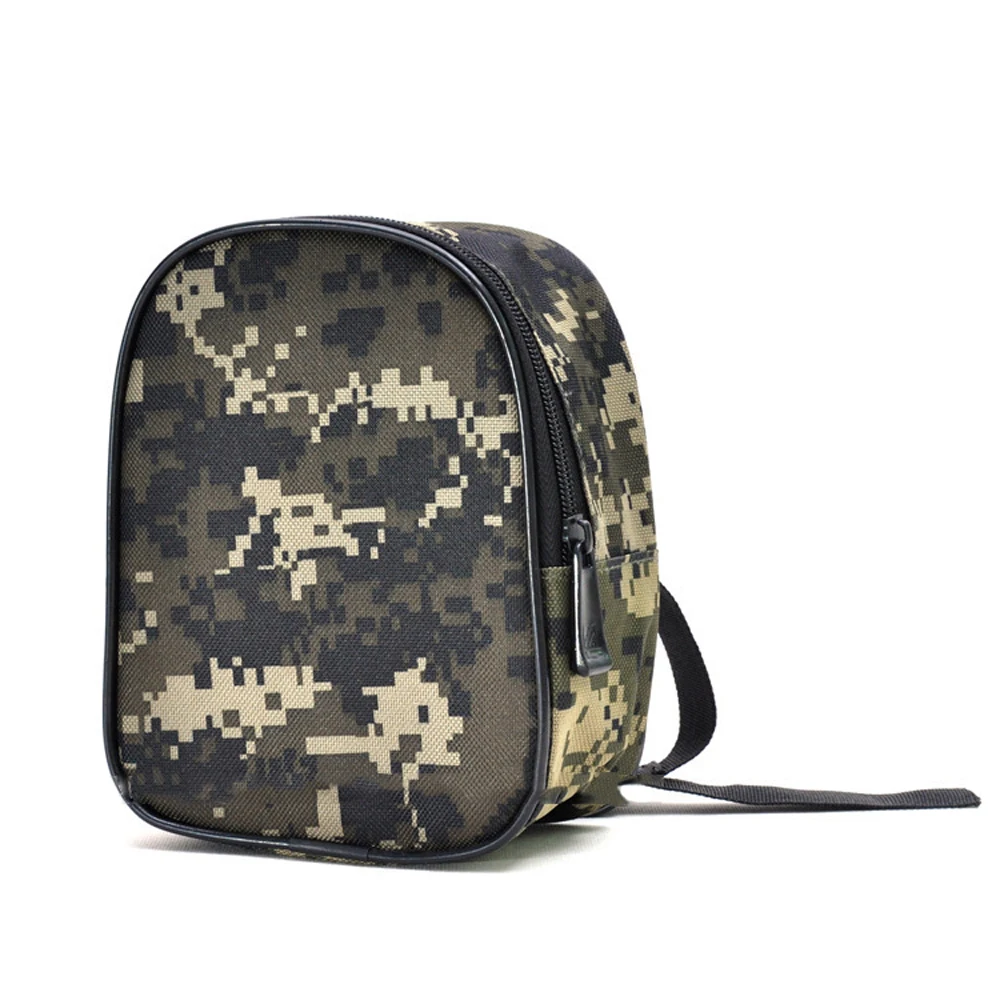 Bolsa de almacenamiento de aparejos de carrete de pesca, bolsa de cintura de camuflaje, funda protectora portátil para exteriores, accesorios de herramientas de pesca - imagen 3