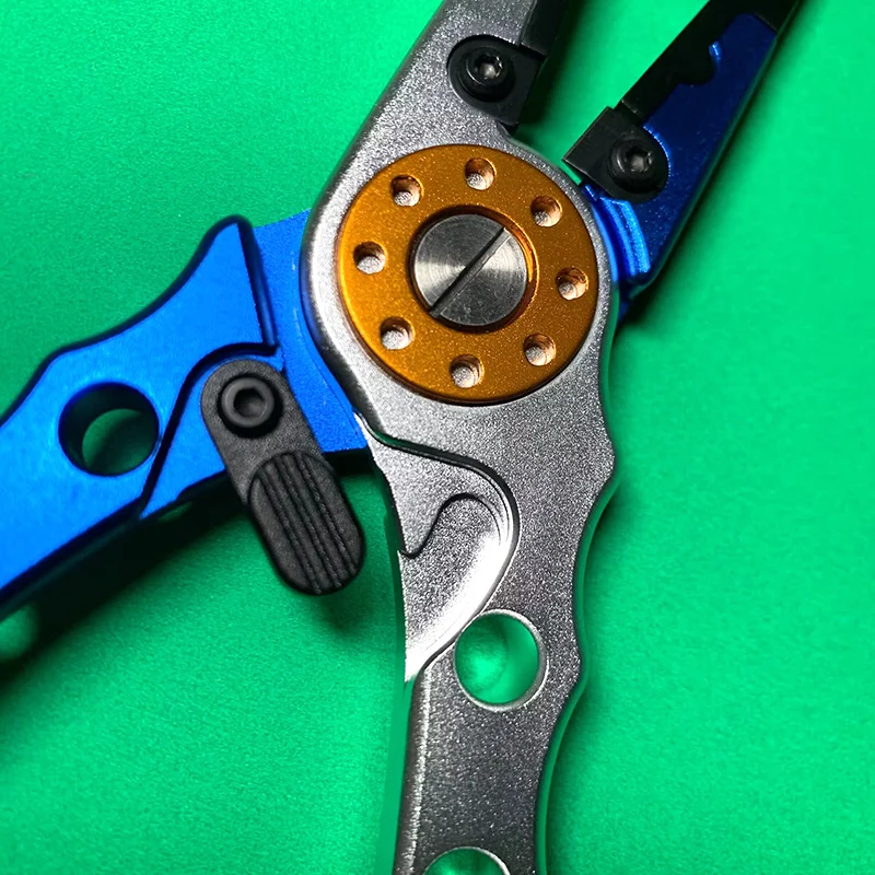 Alicates de pesca de 20cm, línea de nudo multifuncional de acero inoxidable, aleación de aluminio, herramienta para quitar ganchos, alicates de línea de corte, herramientas de pesca - imagen 3