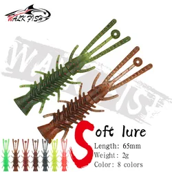 Walk Fish Señuelo de Silicona Flotante 65 mm 2 g