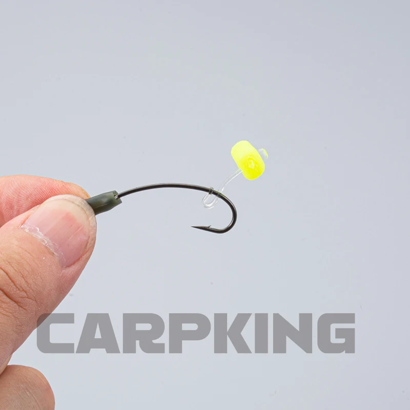 30 unids/lote, insertos de parada de silicona para carpa, aparejos para el cabello, cebo de pesca, topes de 6,5g, aparejo de pelo para pesca, Boilies, insertar accesorios de aparejos de pesca - imagen 3
