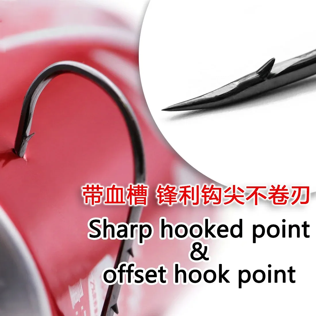 50Pcs Baitholder Fishing Hook Barbed Fishing Lure Shank Beak Live Bait Holder Carp Fishing Worm Hook Accessories Tackle - imagen 4