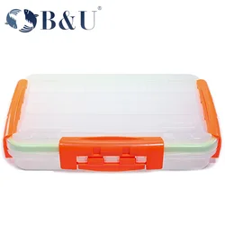 Caja de pesca B&U gran capacidad – Multifuncional con divisores