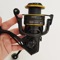 Castfanatic 2000 3000 4000 carretes giratorios de pesca de agua salada carretes BFS 6BB 5,2: 1 carrete giratorio ultraligero S1 para pesca de carpa