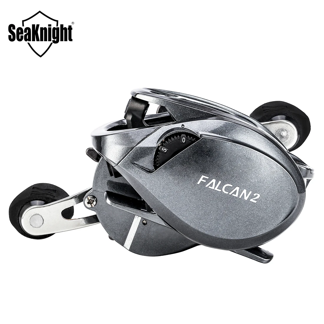 ¡¡¡¡¡VENTA!!!!! Carrete de pesca Baitcasting serie SeaKnight marca FALCON 7,2: 1 8,1: 1 ultraligero 190g potencia de arrastre máxima 18LB fundición larga - imagen 2